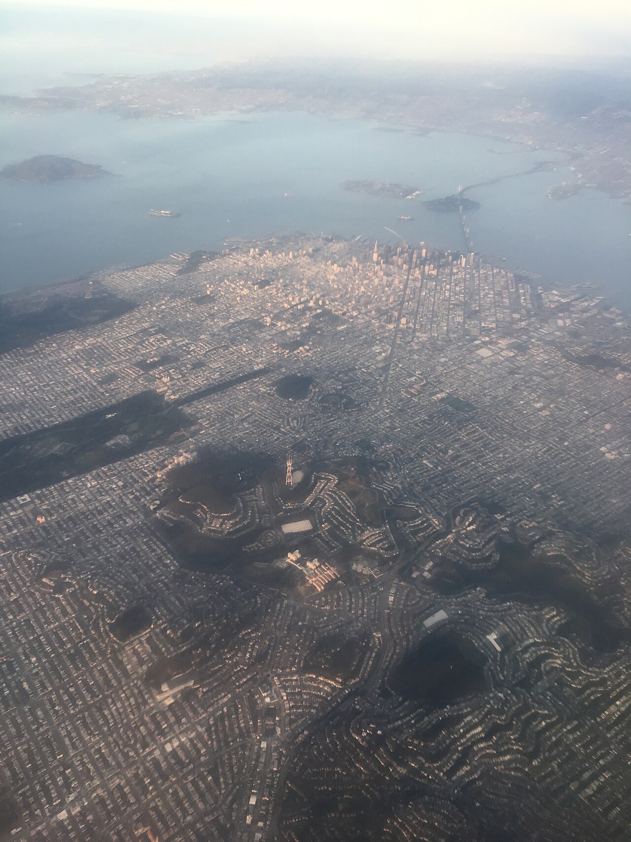 Aerial photo of San Francisco