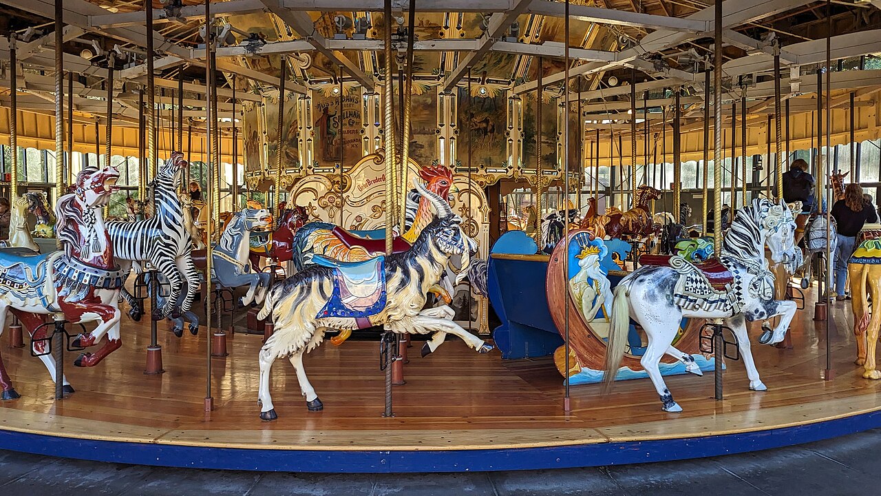 Carousel, Golden Gate Park - San Francisco, California, USA.