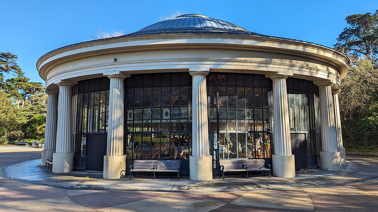 Carousel, Golden Gate Park - San Francisco, California, USA.
