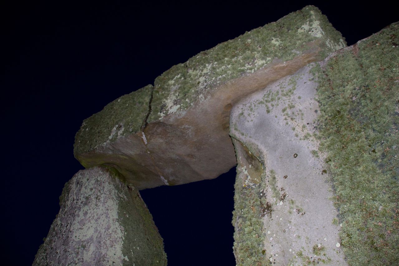 Stonehenge at dawn on winter solstice