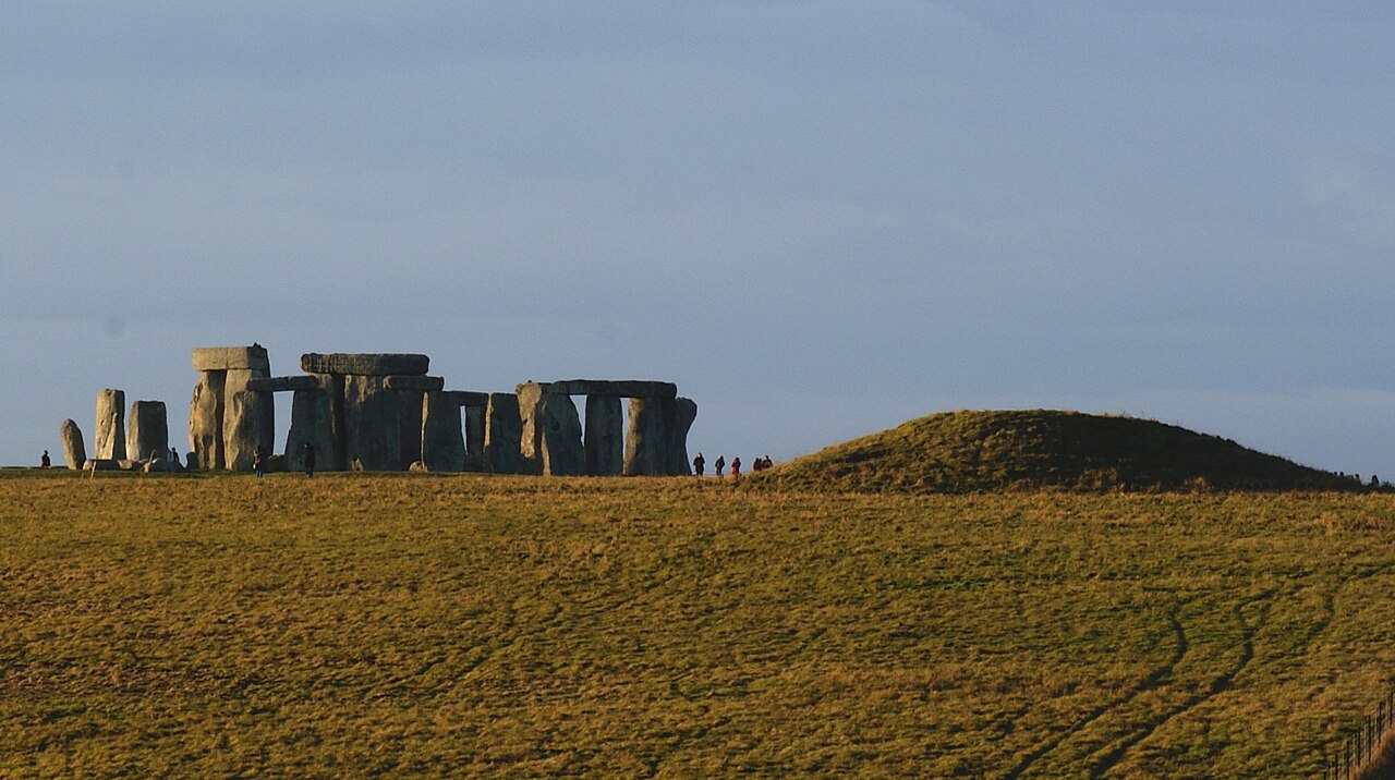 Stonehenge When viewing the Stonehenge stone circle, in all its grandeur, it is easy to forget that Salisbury Plain, and the Stonehenge site, are covered by numerous barrows, or burial mounds.  As can