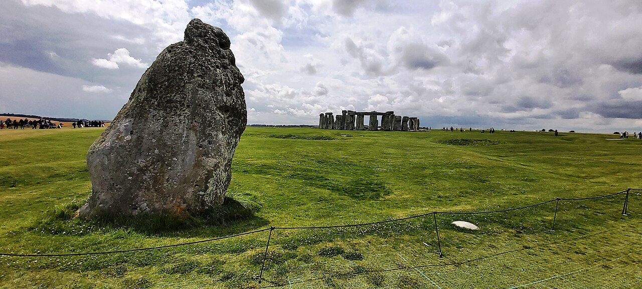 Heel Stone, Stonehenge, Wiltshire, England