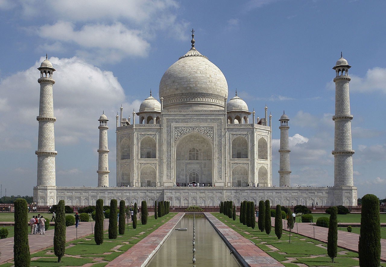 Taj Mahal Main Facade, Agra, India