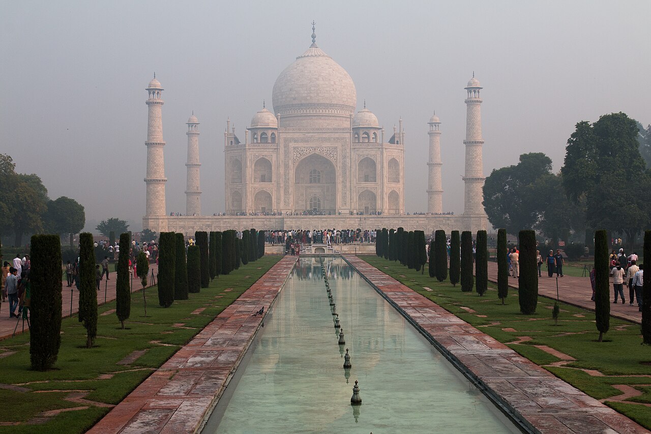 Taj Mahal Reflecting Pool, Agra, India