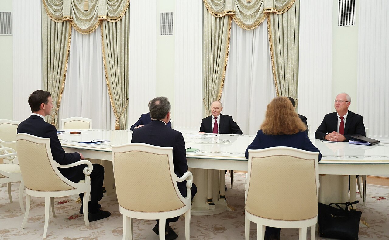 Jared Kushner and Steve Witkoff meeting with Putin