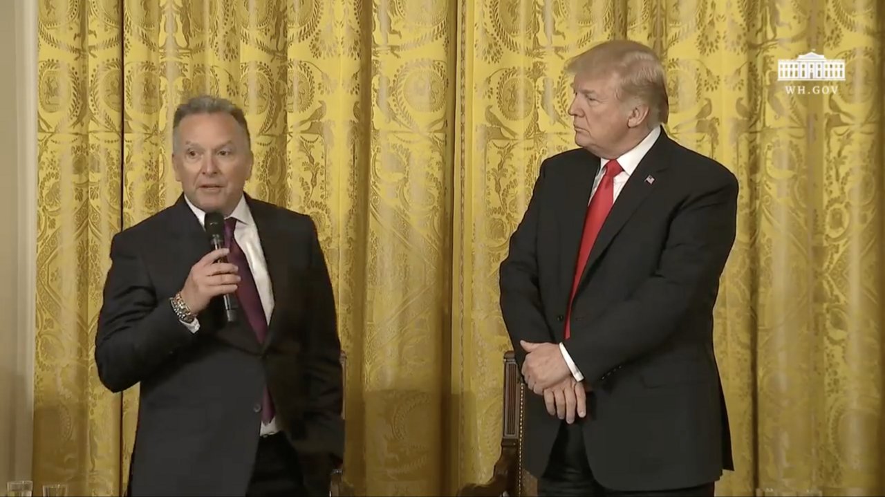 Steve Witkoff at the White House, 2018