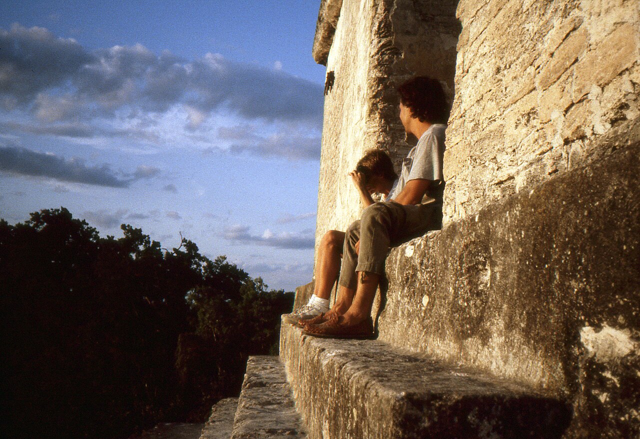 Temple I, Tikal, 1989