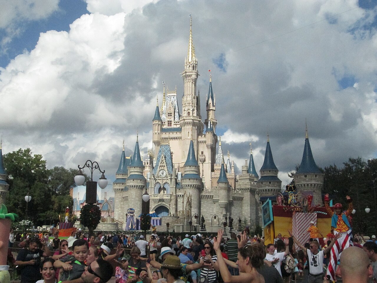 -Cinderella Castle at Magic Kingdom Walt Disney World-