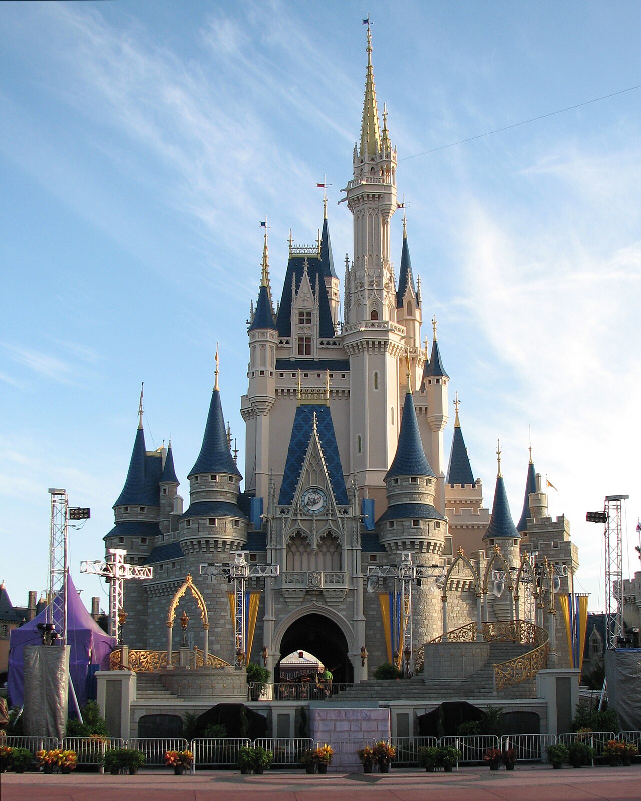 Cinderella Castle in the Magic Kingdom at Walt Disney World.