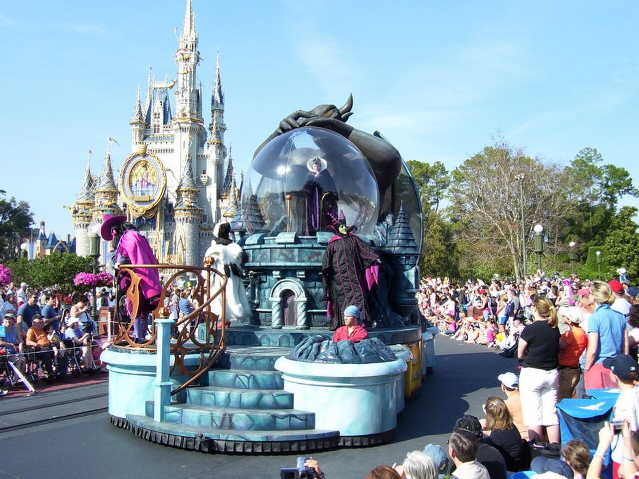 Magic Kingdom parade float at Walt Disney World Resort