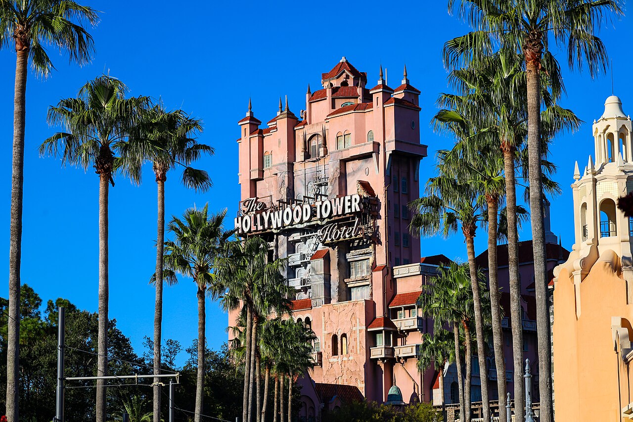 The Twilight Zone Tower of Terror at Disney's Hollywood Studios in Walt Disney World.